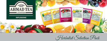 Ammad Tea Herbal Tea,Herbalist Variety Gift Box, 60 Foil Teabags - Decaffeinated and Sugar-Free